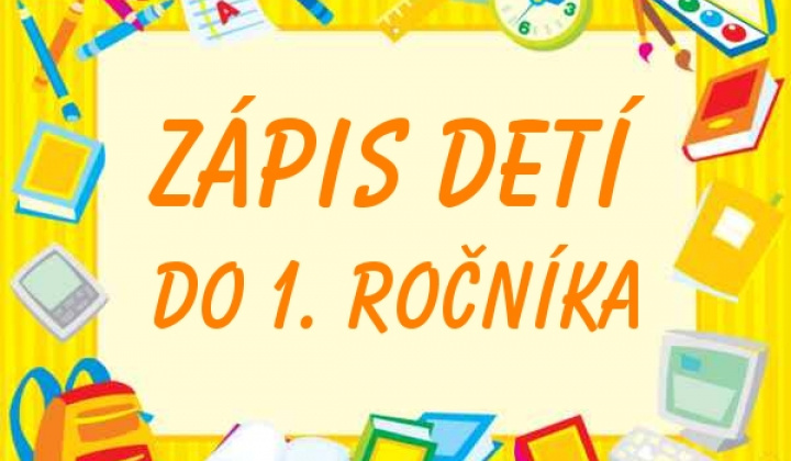 Fotka - Zápis do 1. ročníka ZŠ Hraň